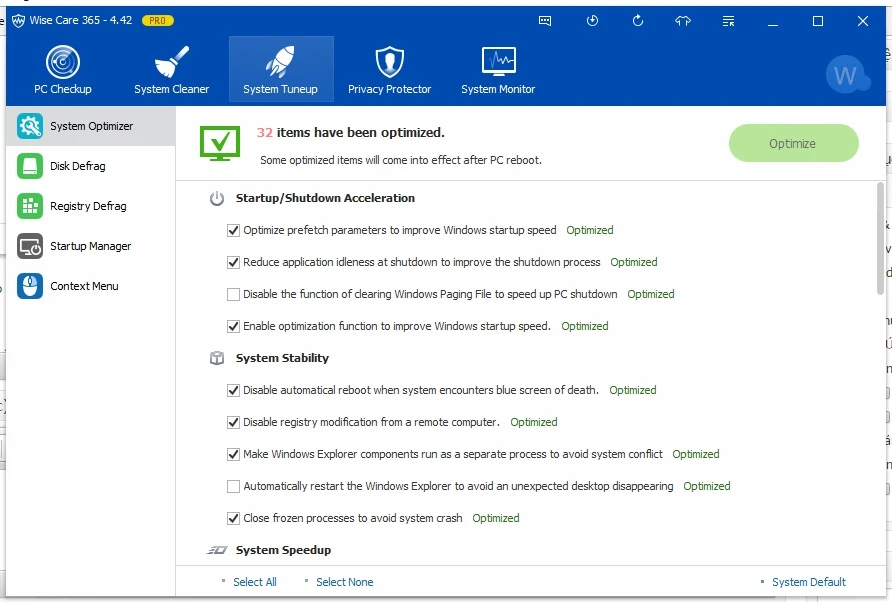Руководство по использованию Wise Care 365 PRO 3