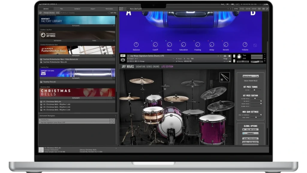 Скриншот Native Instruments Kontakt 1