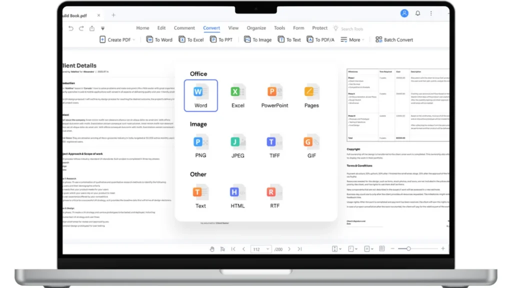 Скриншот Wondershare PDFelement PRO 1 Скриншот Wondershare PDFelement PRO 1