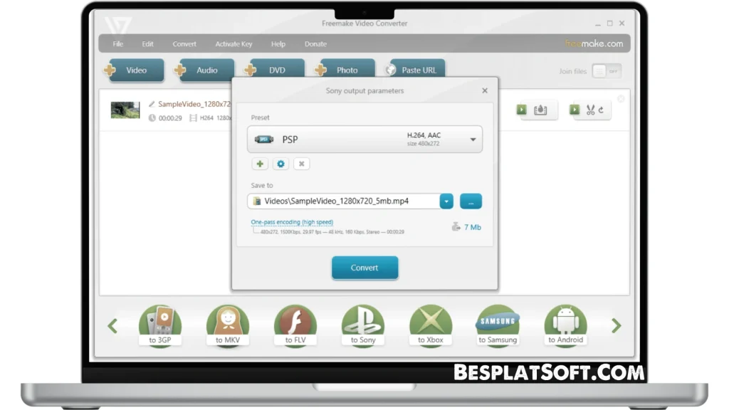 Freemake Video Converter Скриншот 2