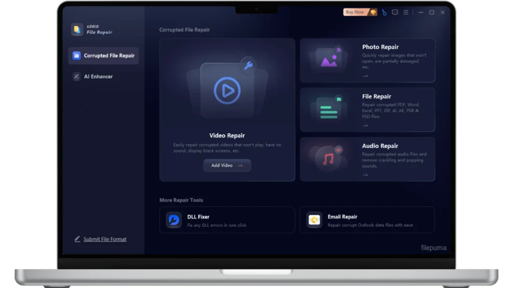 Скриншот 4DDiG File Repair 1 Скриншот 4DDiG File Repair 1