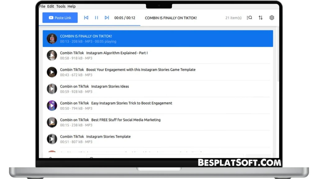 Скриншот 4K YouTube to MP3 2