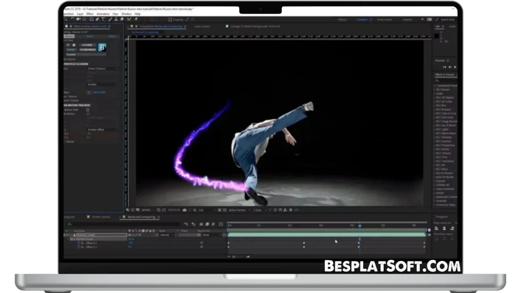 Скриншот Adobe After Effects 1 Скриншот Adobe After Effects 1