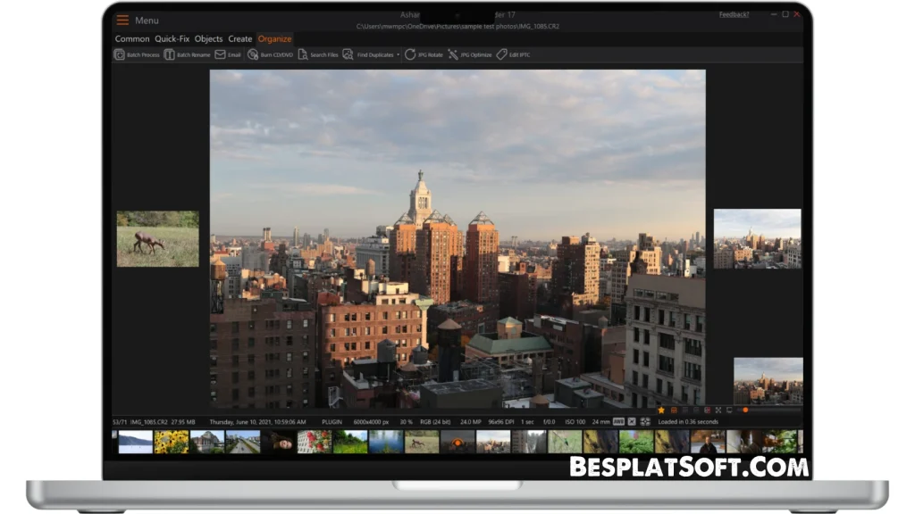 Скриншот Ashampoo Photo Commander 1