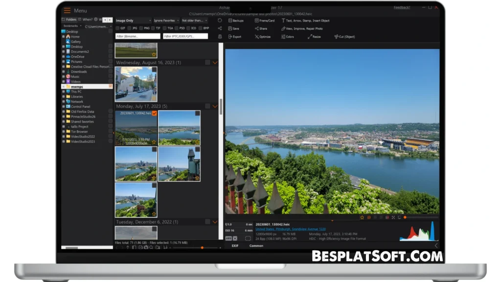 Скриншот Ashampoo Photo Commander 2