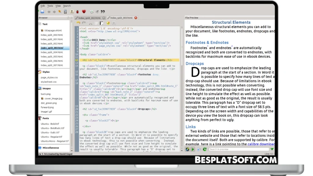 Скриншот Calibre 1