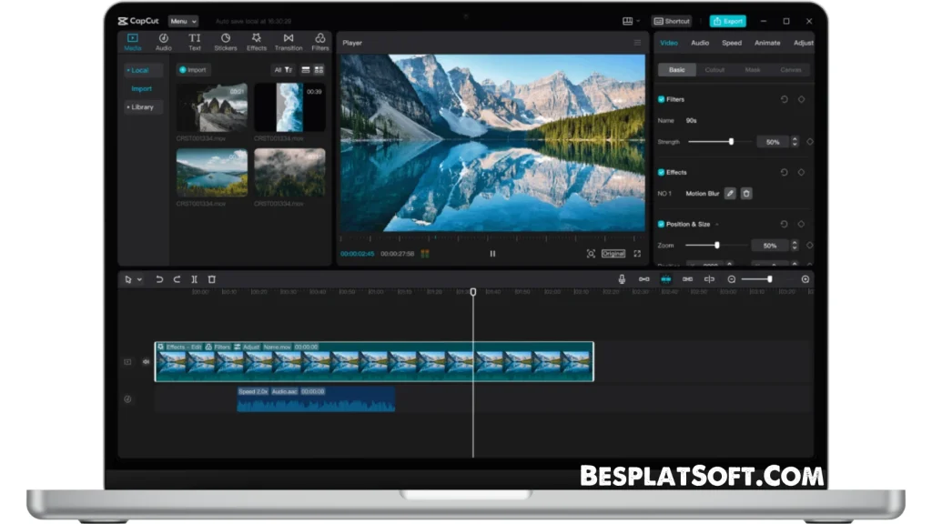 Скриншот CapCut 1