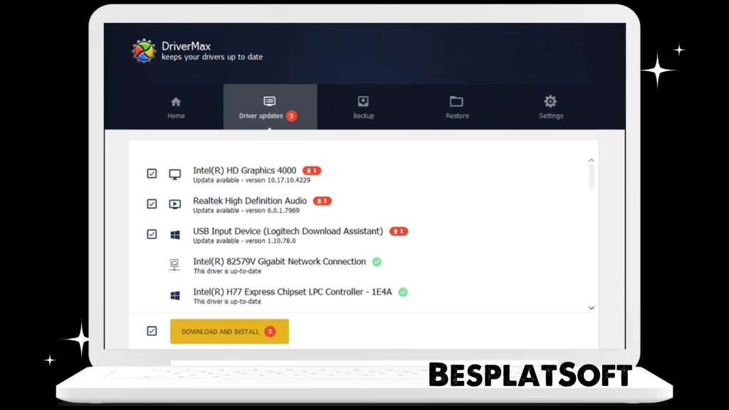 Скриншот DriverMax Pro 1 Скриншот DriverMax Pro 1