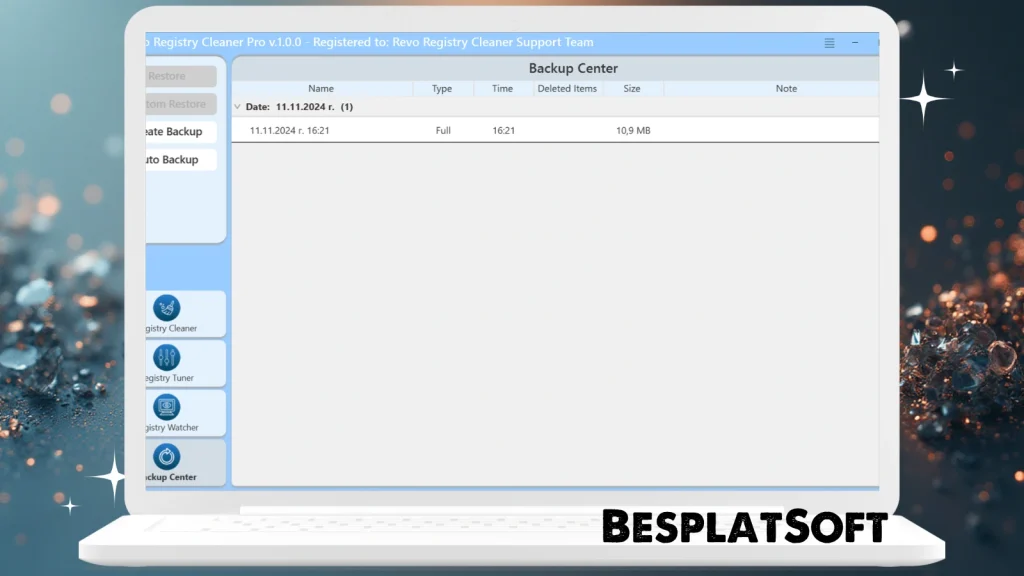 Скриншот Revo Registry Cleaner Pro 1