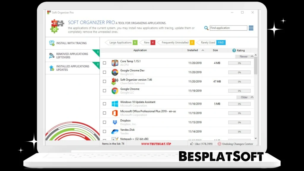 Скриншот Soft Organizer Pro 2 Скриншот Soft Organizer Pro 2