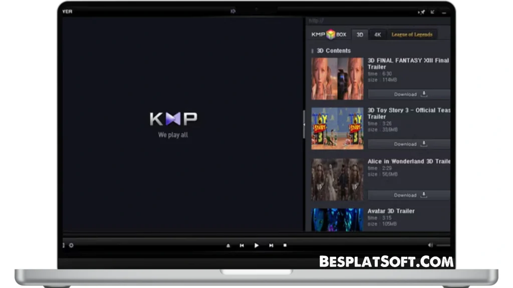 Скриншот The KMPlayer 2 Скриншот The KMPlayer 2