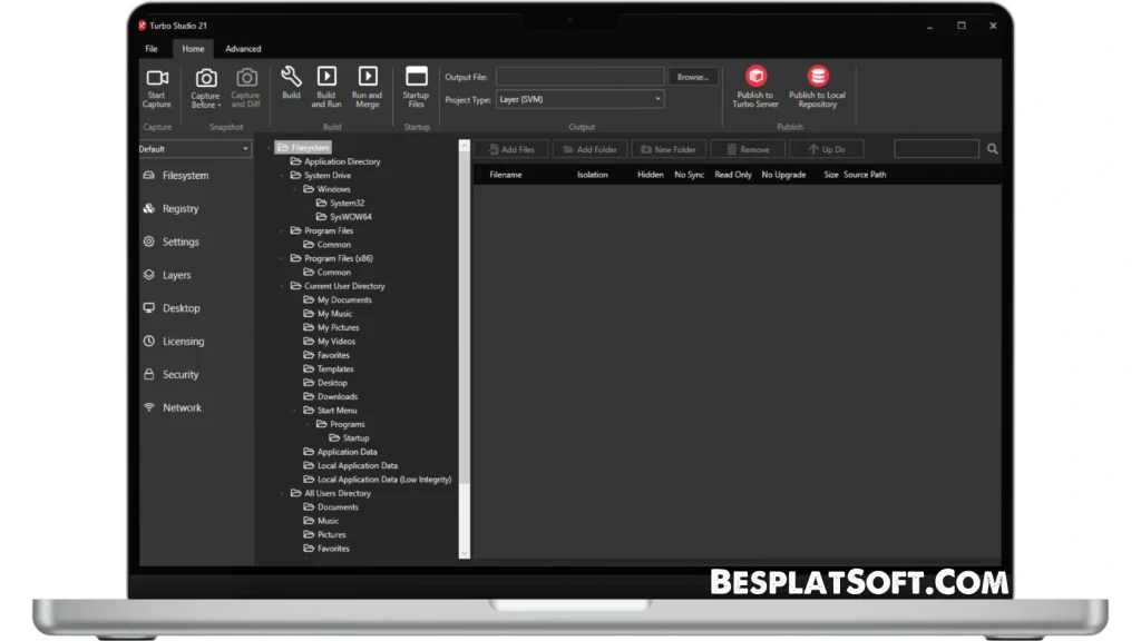 Скриншот Turbo Studio 2