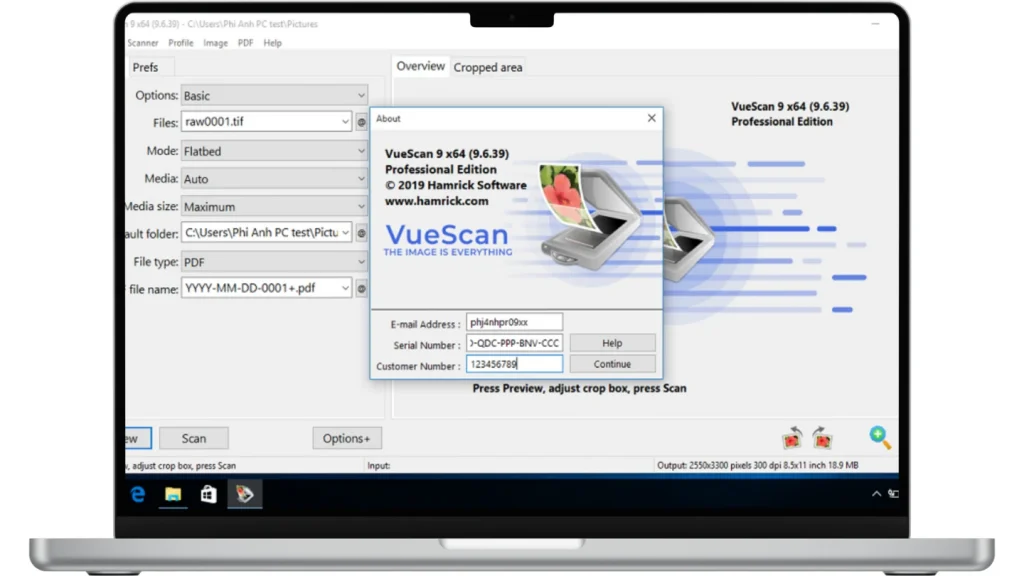 Скриншот VueScan Pro 1 Скриншот VueScan Pro 1