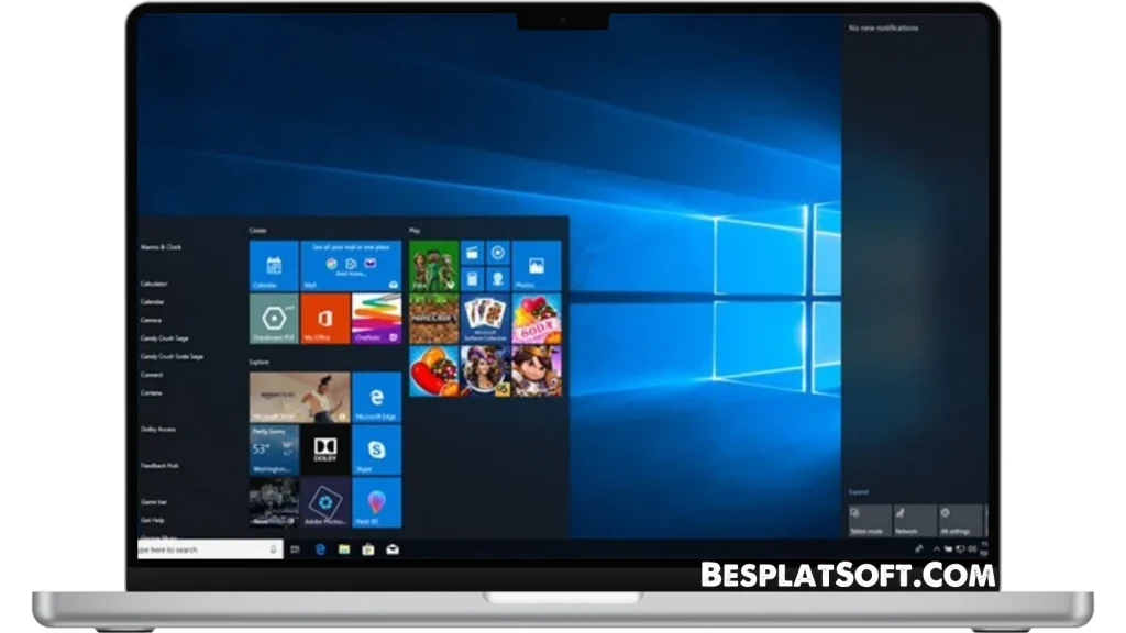Скриншот Windows 10 Professional 1 Скриншот Windows 10 Professional 1