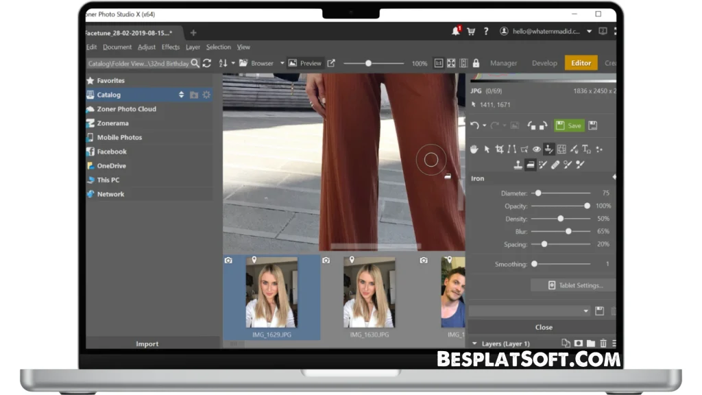 Скриншот Zoner Photo Studio X 2