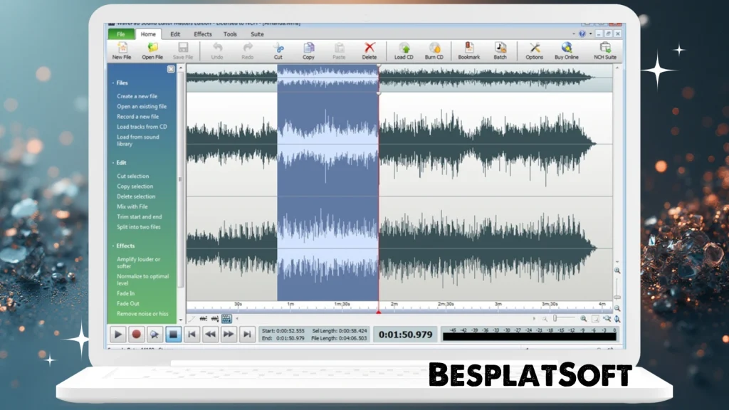 Бесплатная загрузка NCH WavePad 3 Бесплатная загрузка NCH WavePad 3