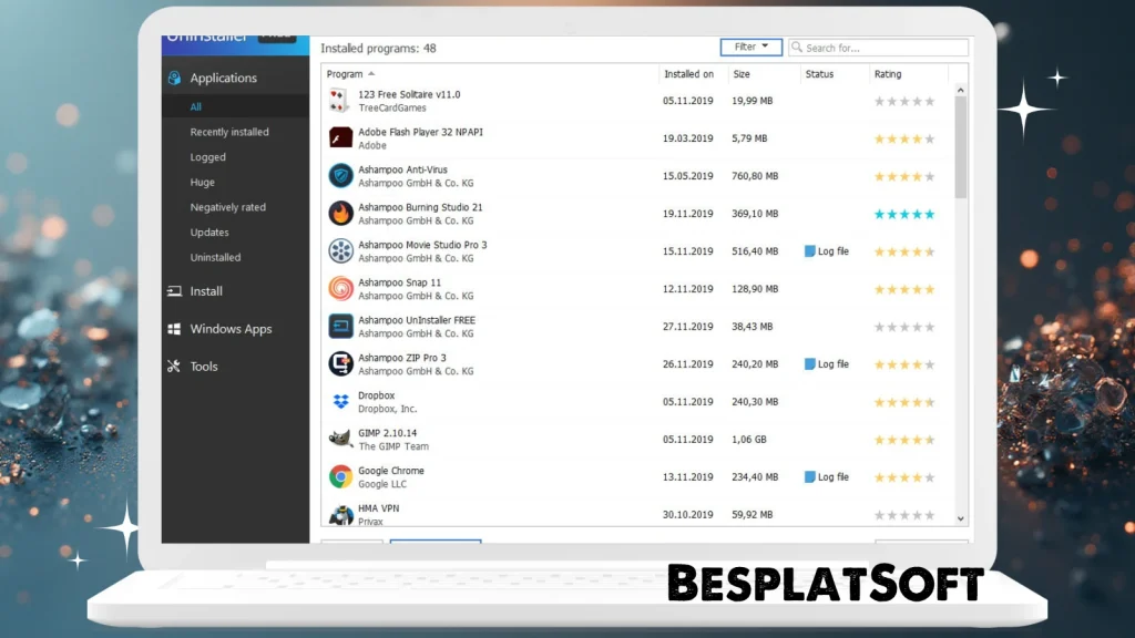 Скачать Ashampoo UnInstaller 3 Скачать Ashampoo UnInstaller 3