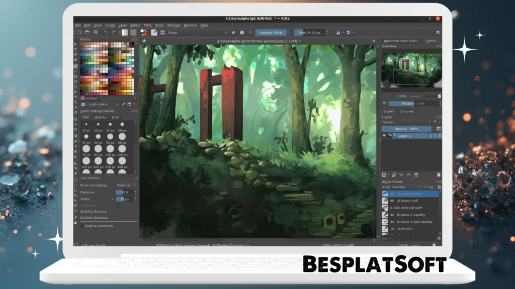 Скачать Krita 3