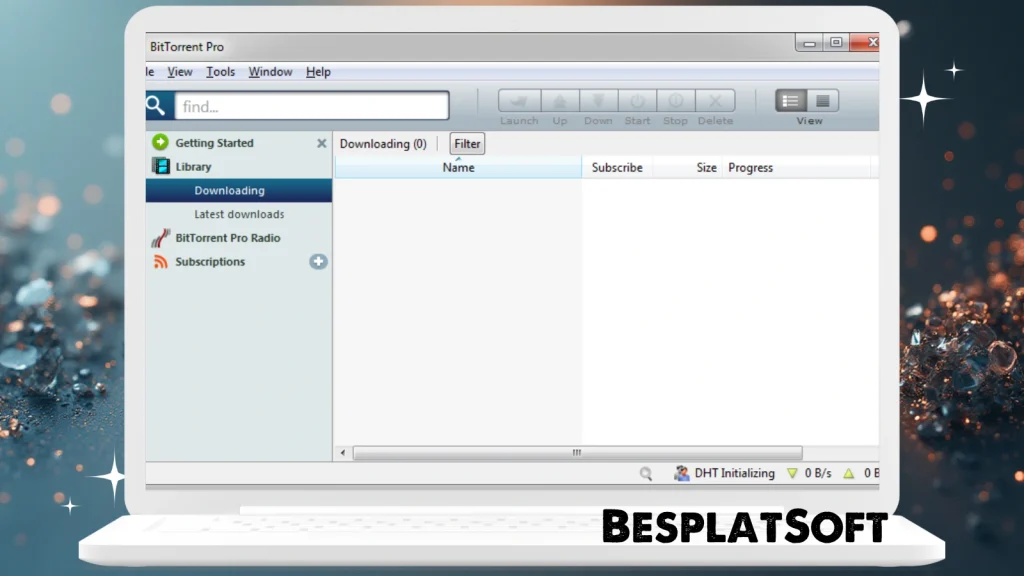 Скриншот BitTorrent Pro 2 Скриншот BitTorrent Pro 2