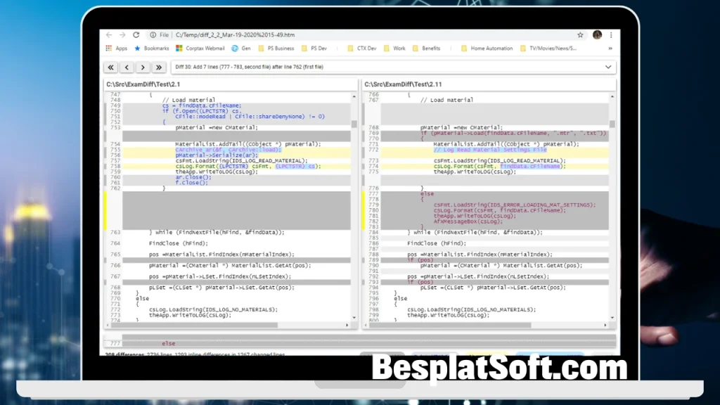 Скачать ExamDiff Pro 2