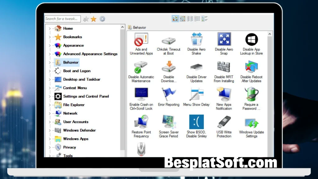 Скачать Winaero Tweaker 3