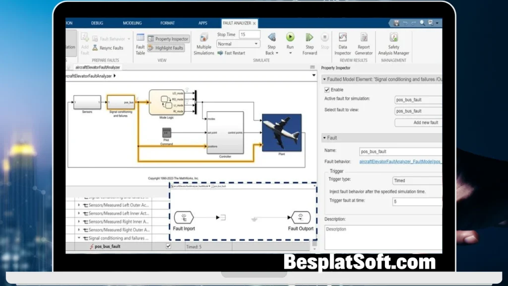 Снимок экрана MathWorks MATLAB 2