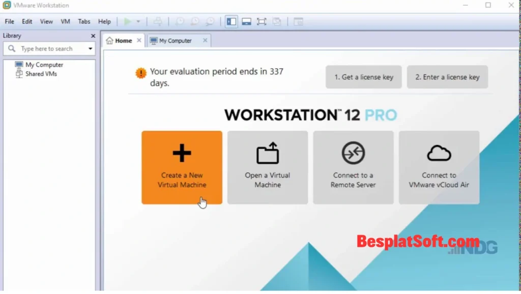 Снимок экрана VMware Workstation Pro 3 Снимок экрана VMware Workstation Pro 3