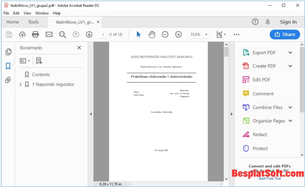 Скриншоты Adobe Acrobat Reader DC 2 Скриншоты Adobe Acrobat Reader DC 2
