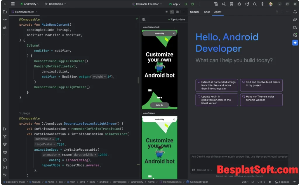 Скриншоты Android Studio Скриншоты Android Studio