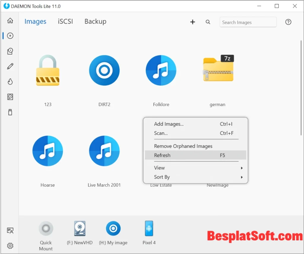 Скриншоты DAEMON Tools Ultra Скриншоты DAEMON Tools Ultra