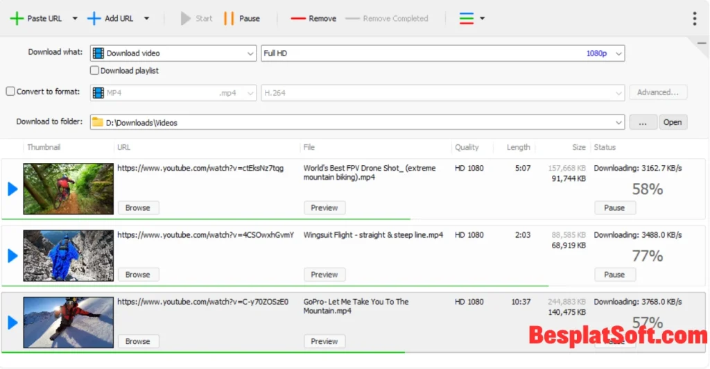 Скриншоты Jerry YouTube Downloader