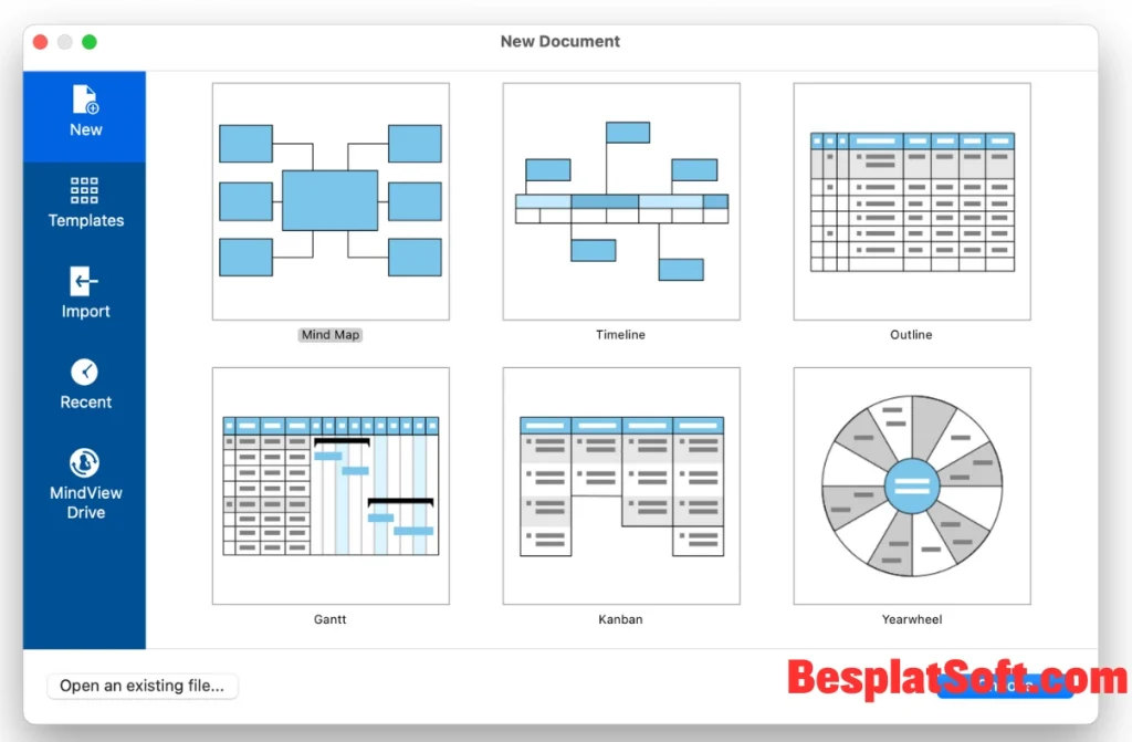 Скриншоты MatchWare MindView 2 Скриншоты MatchWare MindView 2