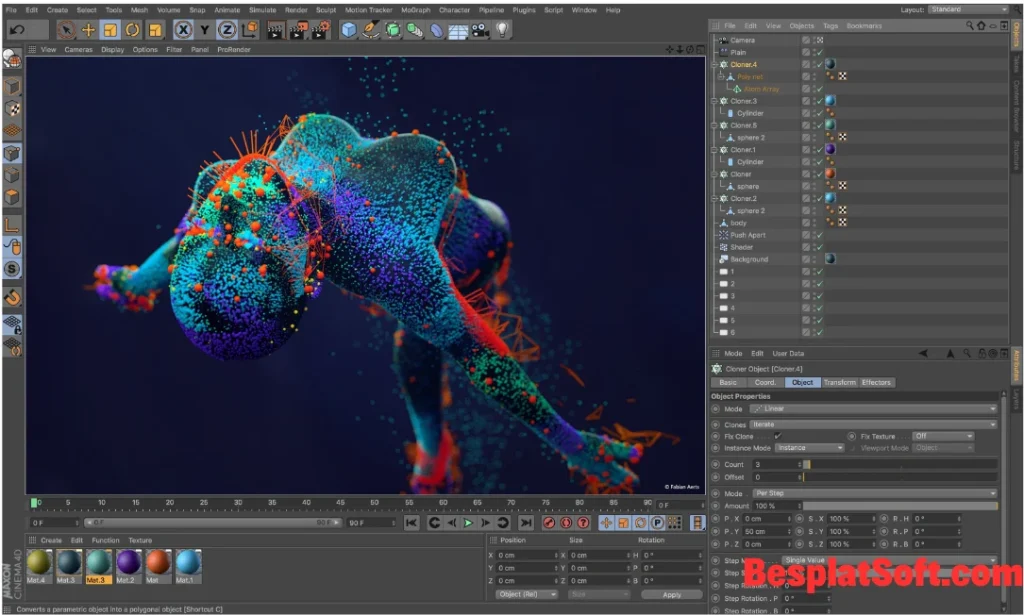Скриншоты Maxon Cinema 4D Studio Скриншоты Maxon Cinema 4D Studio