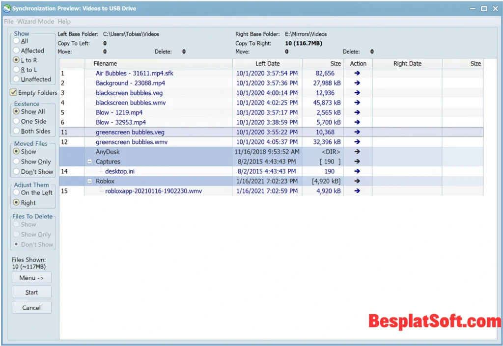 Скриншоты Syncovery Premium