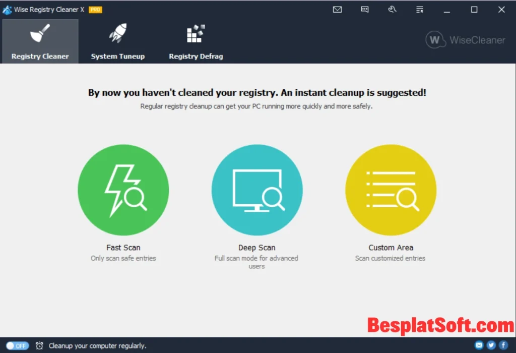 Скриншоты Wise Registry Cleaner 2 Скриншоты Wise Registry Cleaner 2