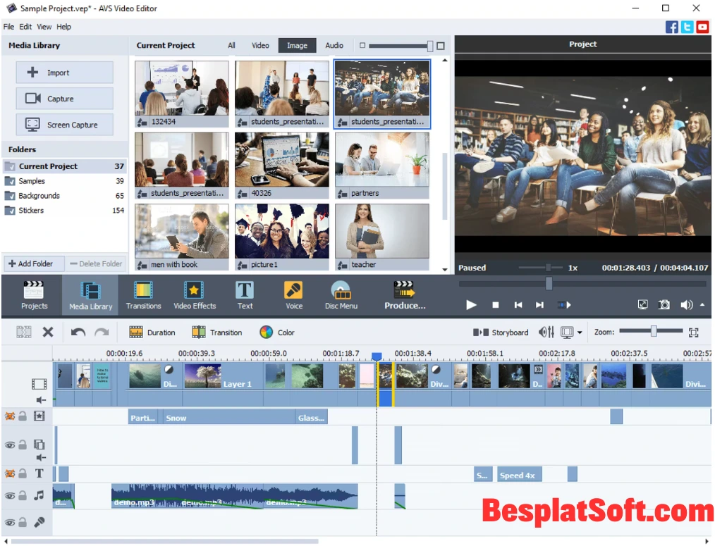 Скриншоты AVS Video Editor 2 Скриншоты AVS Video Editor 2