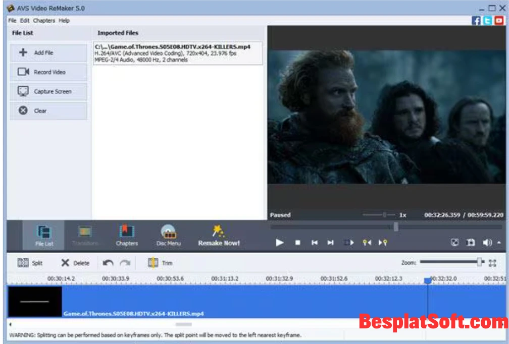 Скриншоты AVS Video ReMaker 2