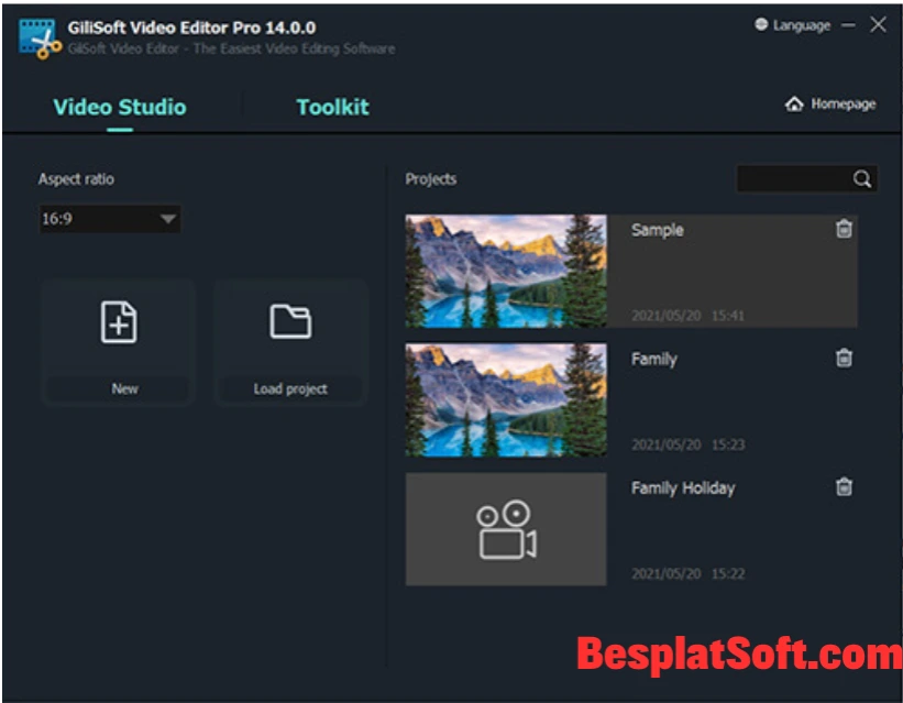 Скриншоты GiliSoft Video Editor Pro 2 Скриншоты GiliSoft Video Editor Pro 2