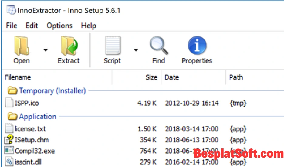 Скриншоты InnoExtractor 2