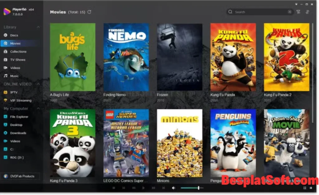 Скриншоты PlayerFab Ultra HD Player 2