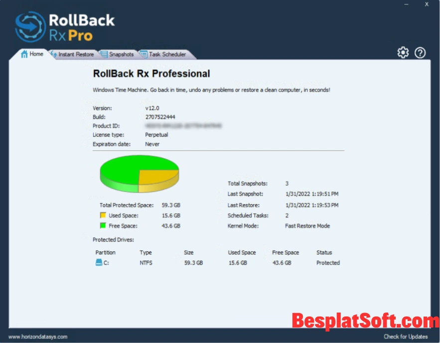 Скриншоты Rollback Rx Pro Скриншоты Rollback Rx Pro